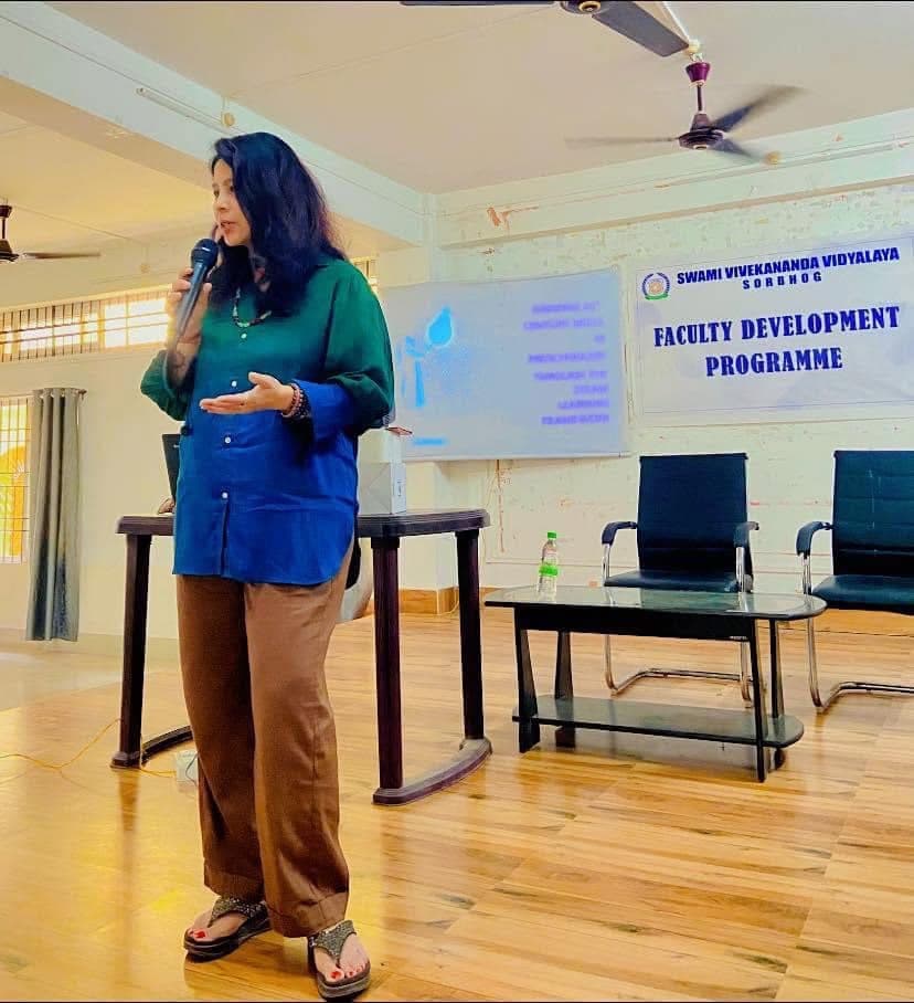 Training at Swami Vivekananda Academy, Sorbhog, Assam