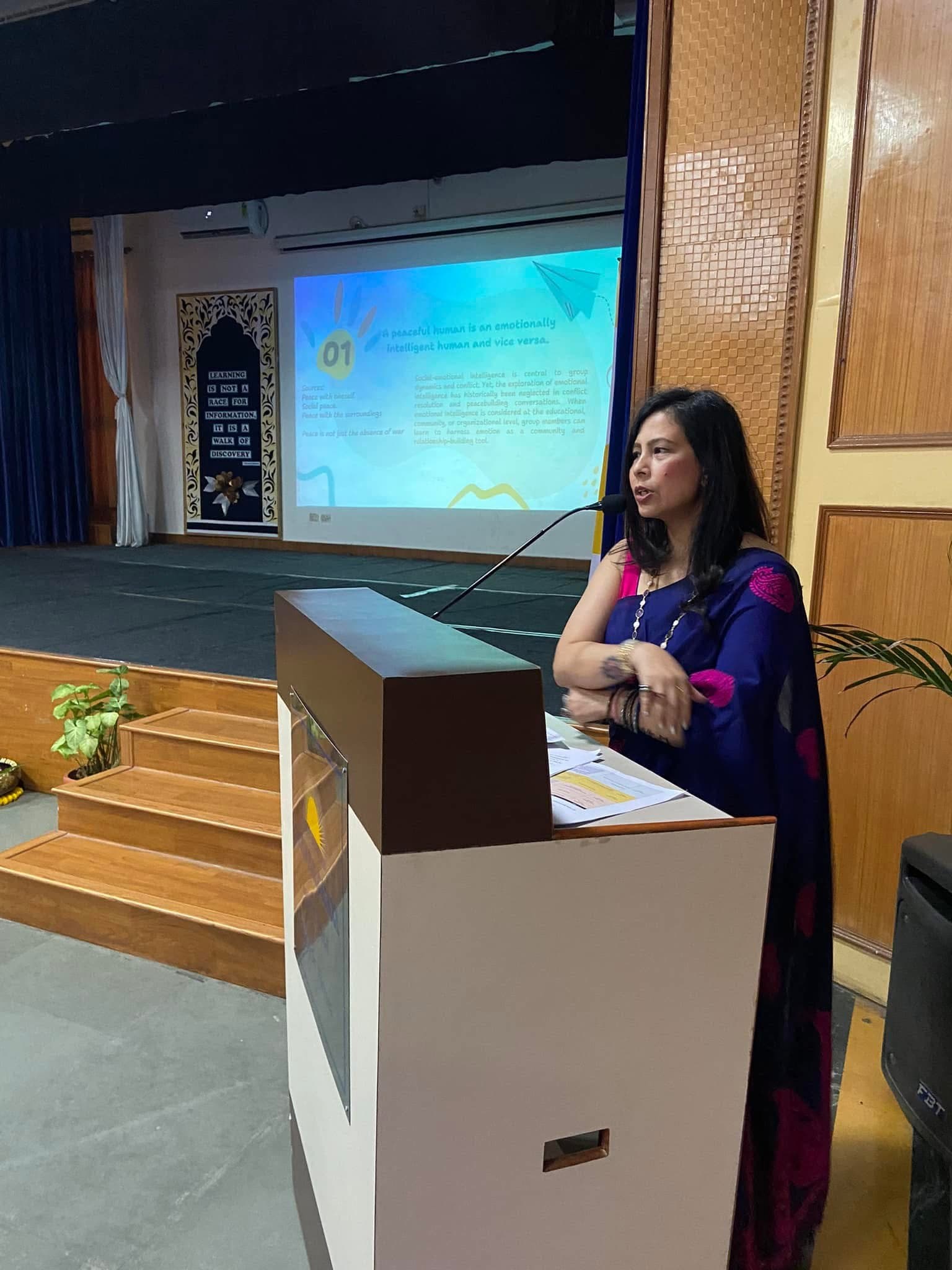 Presentation at Salwan Public School, Gurugram at ECDF Symposium