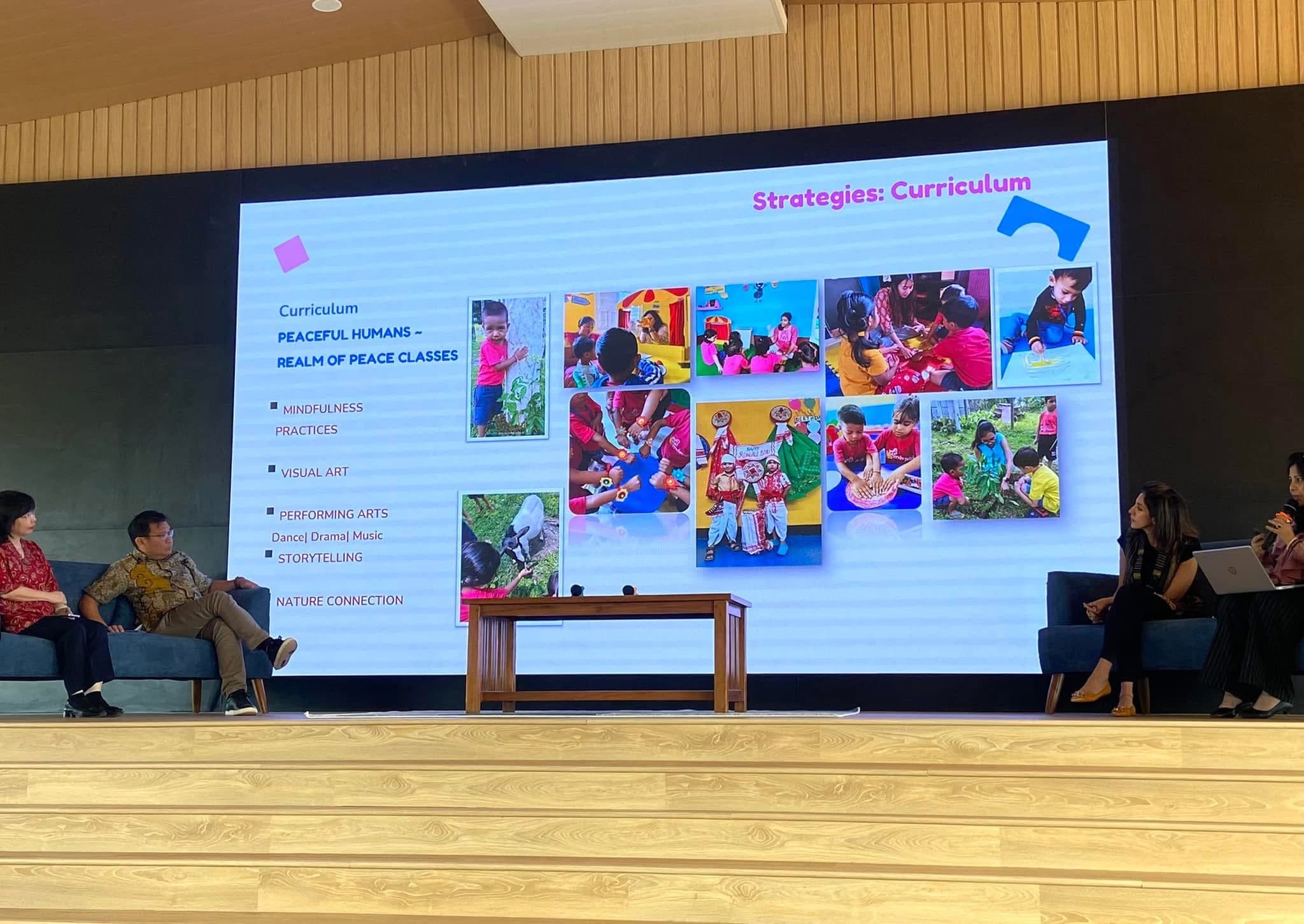 Presentation at Kipina Kids, Jakarta, Indonesia