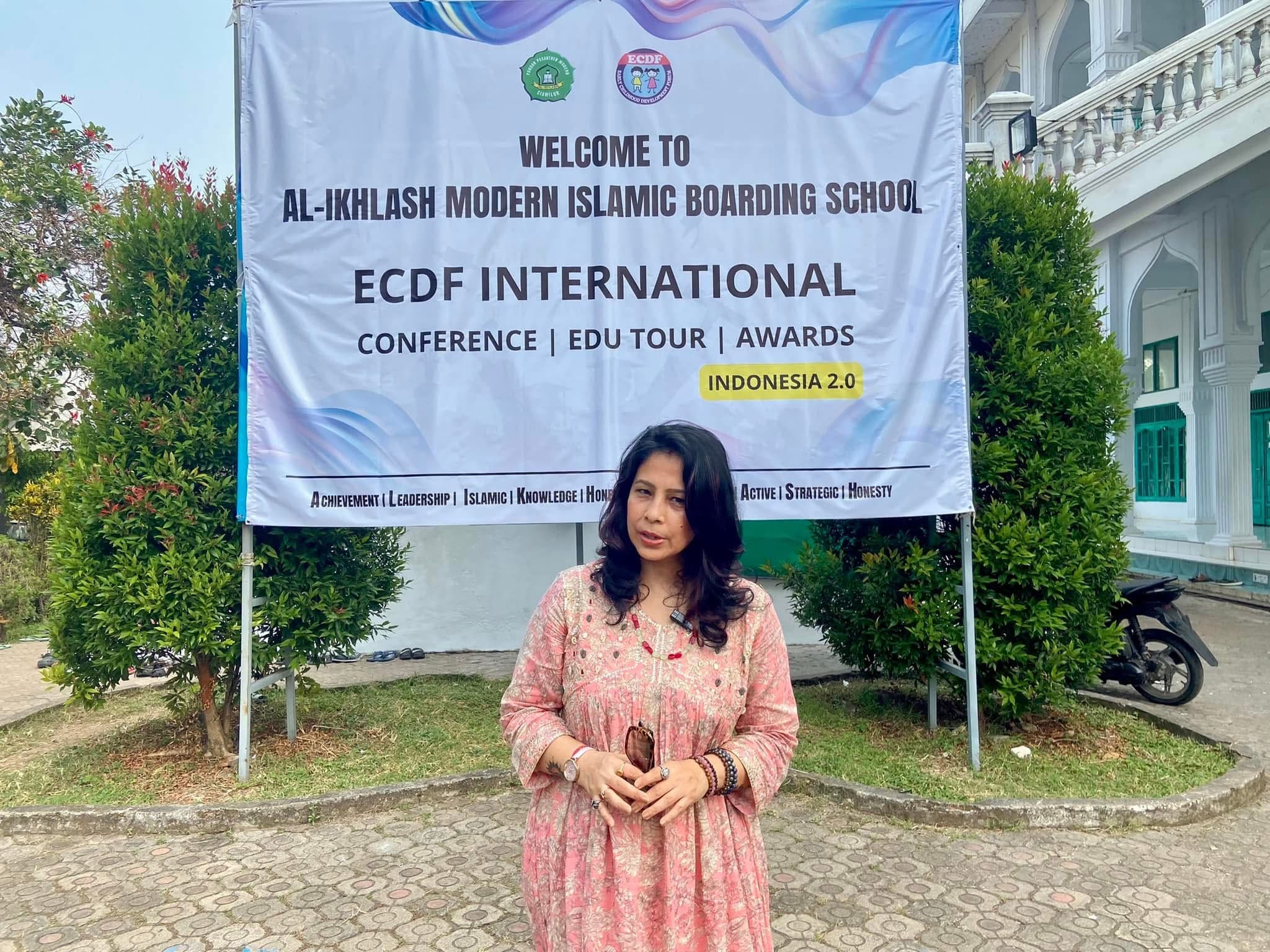 Presentation at ECDF International Conference, Awards, Edu Tour at Cirebon, Jakarta
