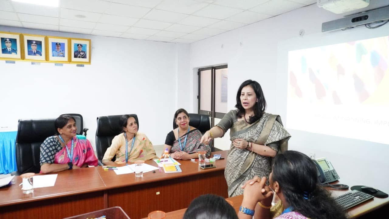 Teacher Training at Air Force School, Sohna Road
