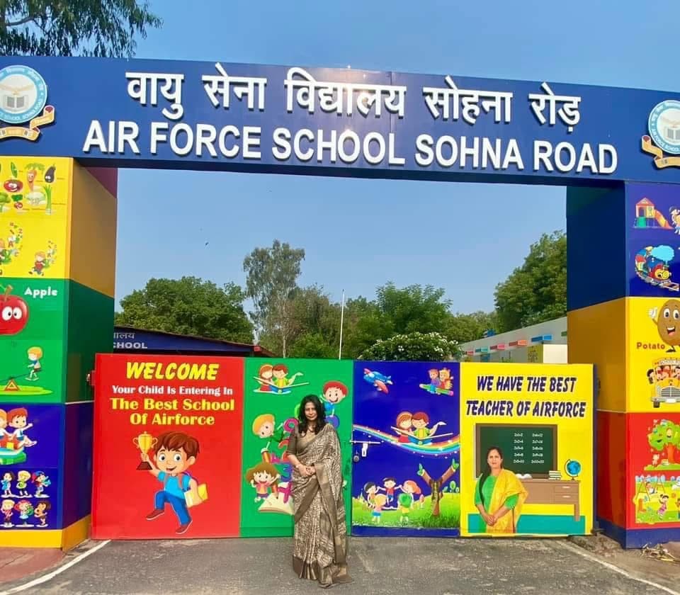 Teacher Training at Air Force School, Sohna Road