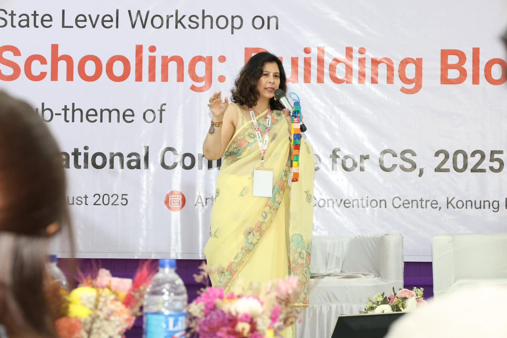 Workshop with the Ministry of Education, Govt of Manipur at Imphal