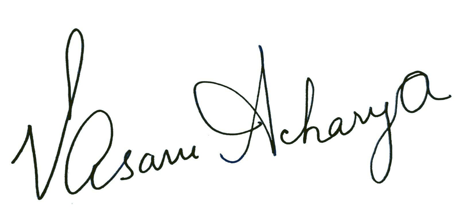Dr. Vasavvi Acharjya Signature