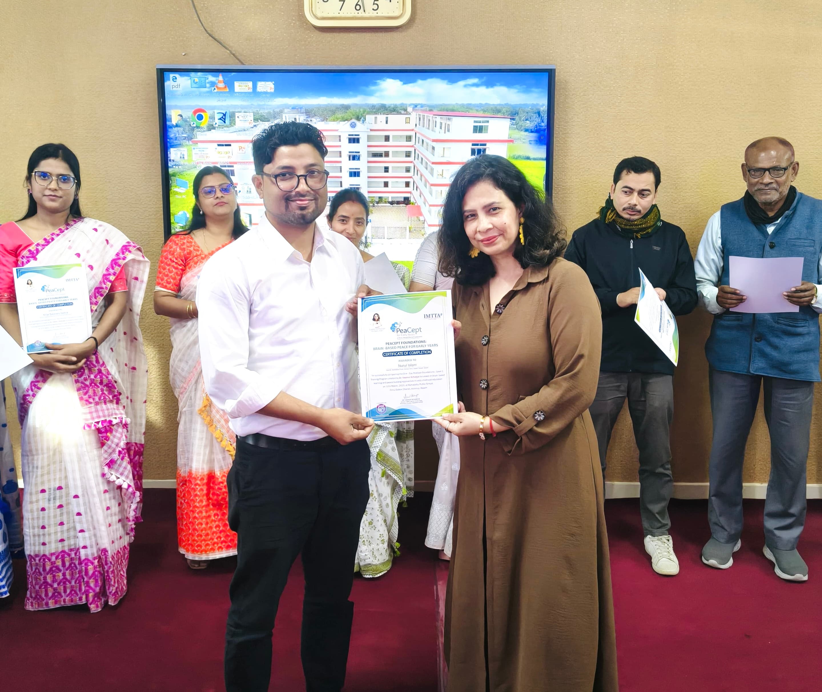 Teacher Training at Mahabahu Public School Dimu, Assam