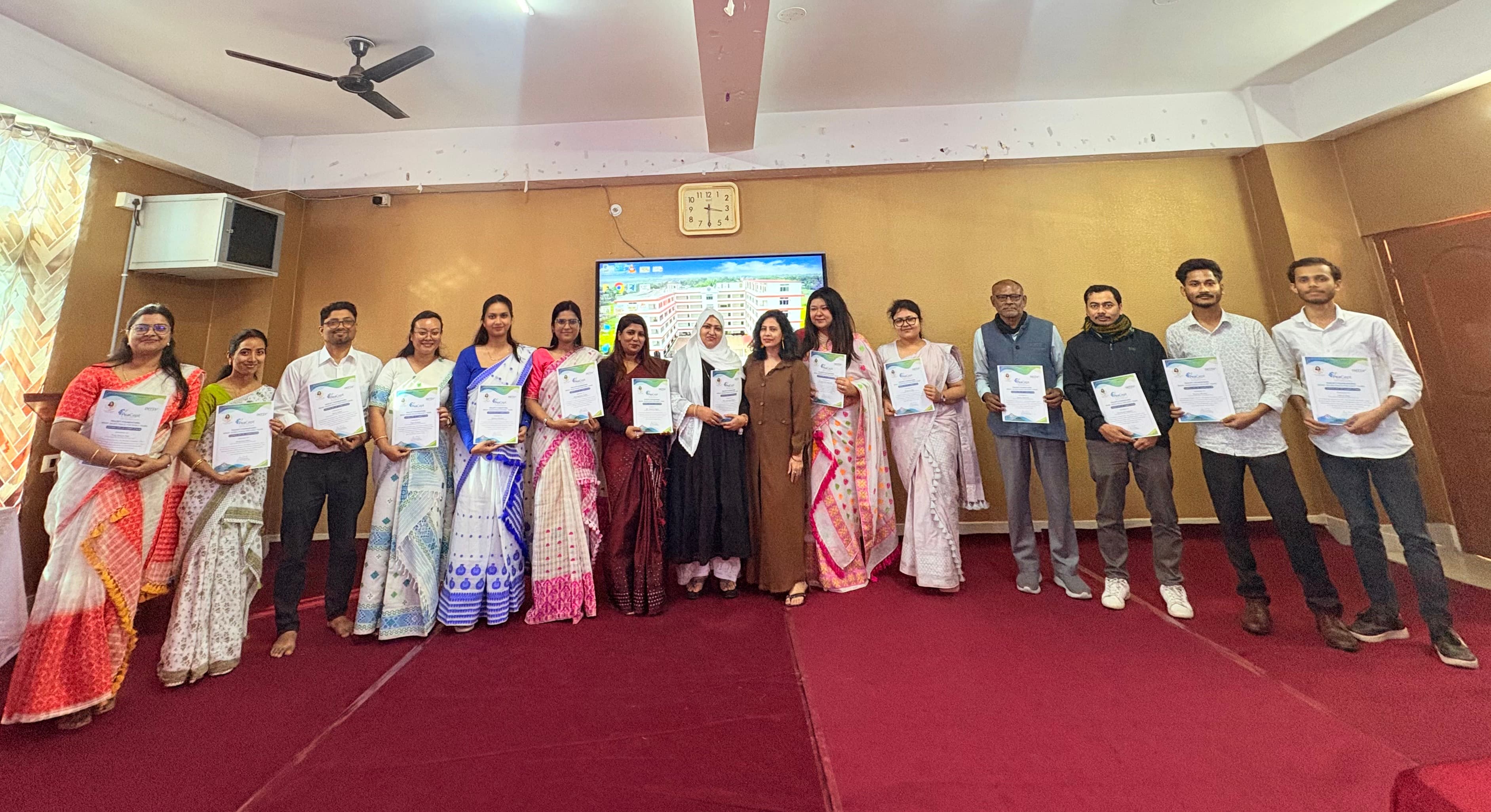 Teacher Training at Mahabahu Public School Dimu, Assam